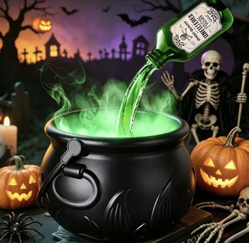 Halloween Heksekedel med Magisk Tåge