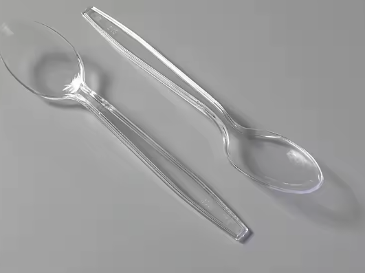 Plastikskeer 20 stk. gennemsigtige
